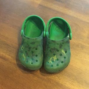 Camo Green Boys Crocs